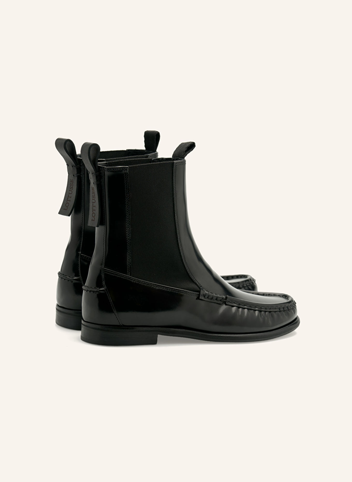 LOTTUSSE Stiefel LARA: SCHWARZ