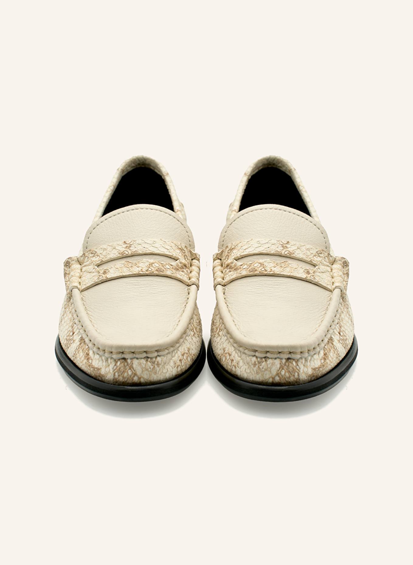 LOTTUSSE Mokassin LARA: WEISS