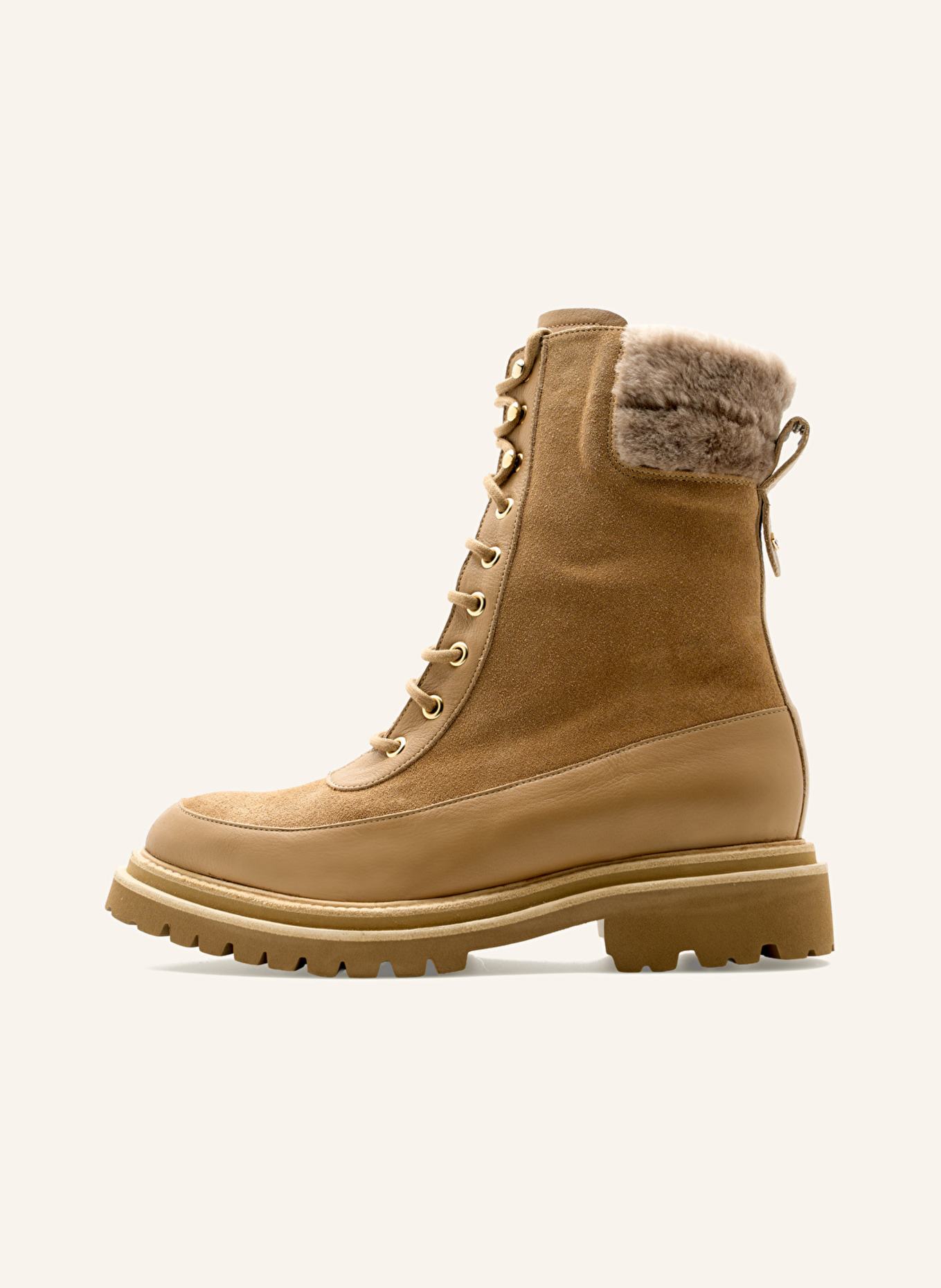 LOTTUSSE Schnürstiefel COVENT: NUDE