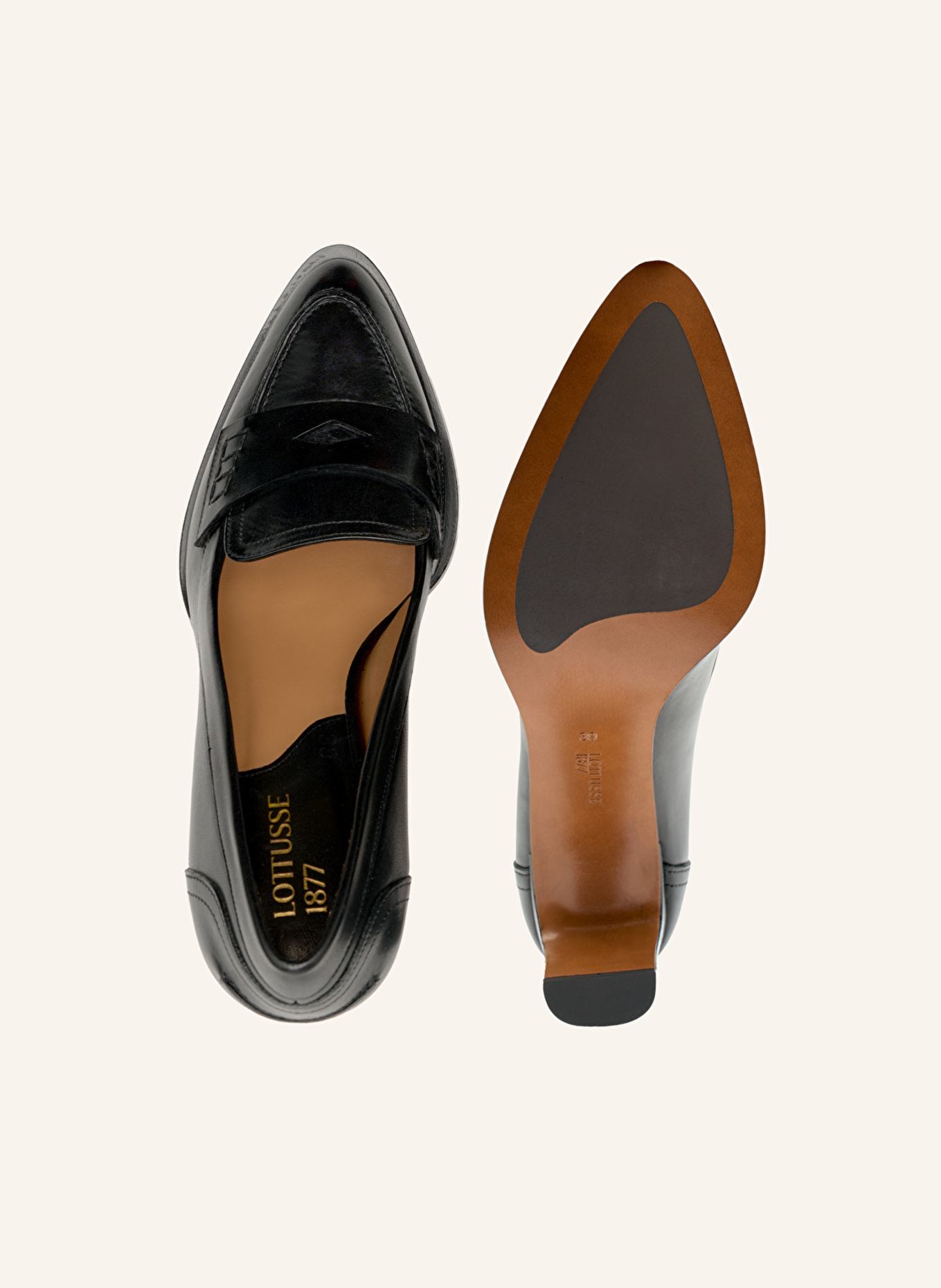 LOTTUSSE Loafer SMITHSON: SCHWARZ