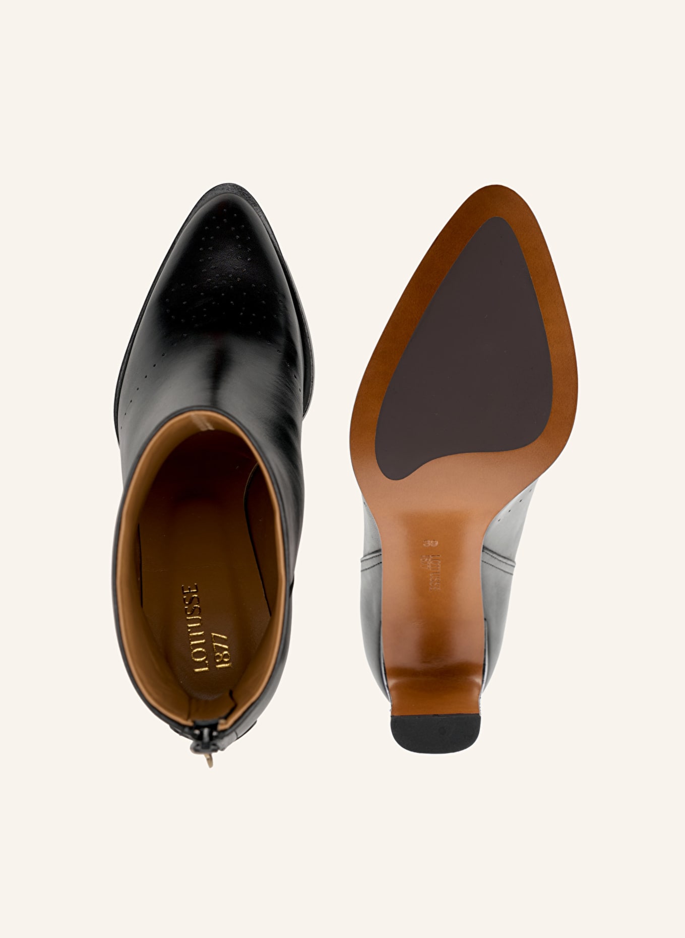 LOTTUSSE Stiefelette SMITHSON: SCHWARZ