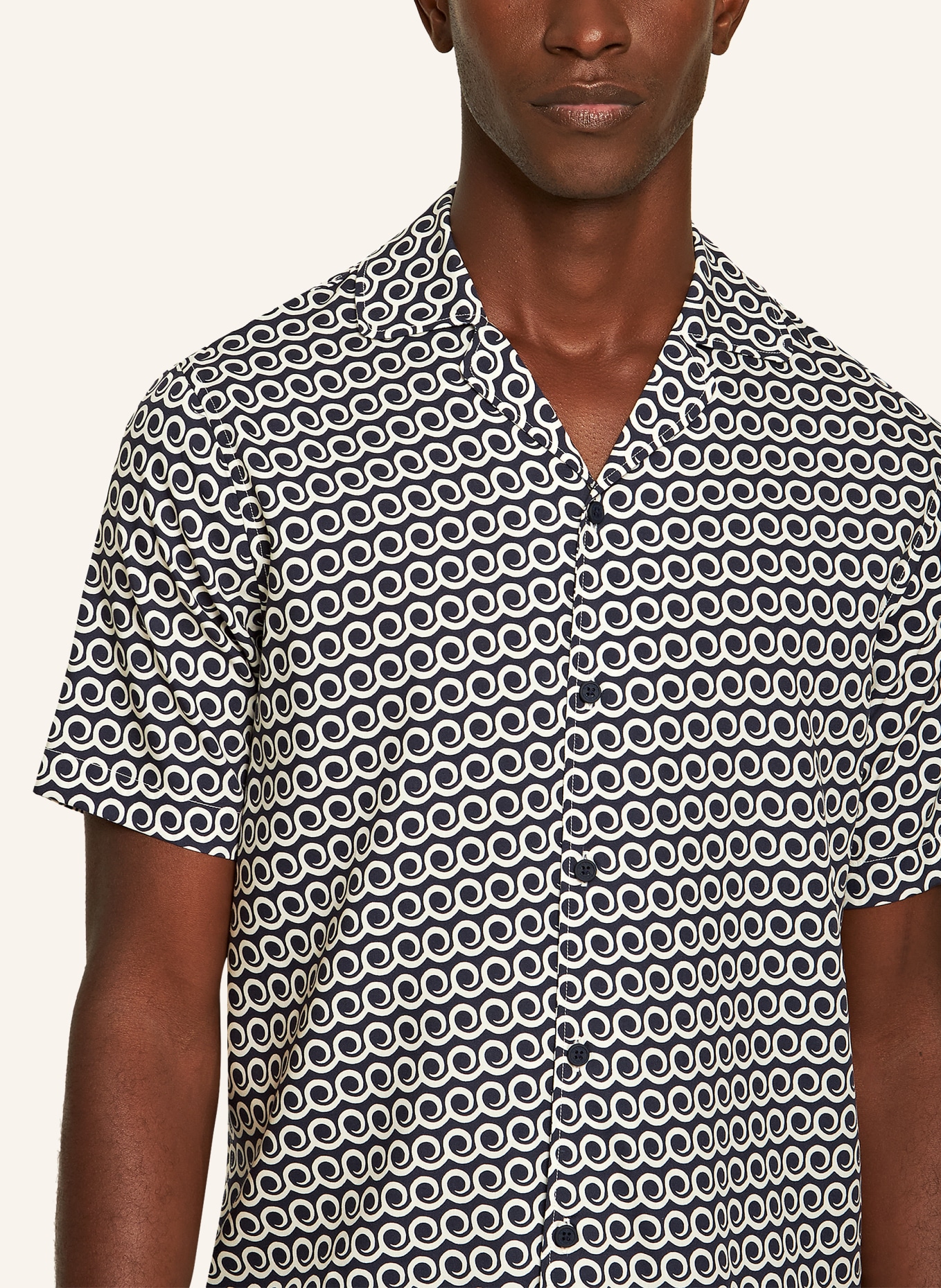 ORLEBAR BROWN Casual-Hemden HIBBERT LACUNA, Farbe: BLAU (Bild 3)
