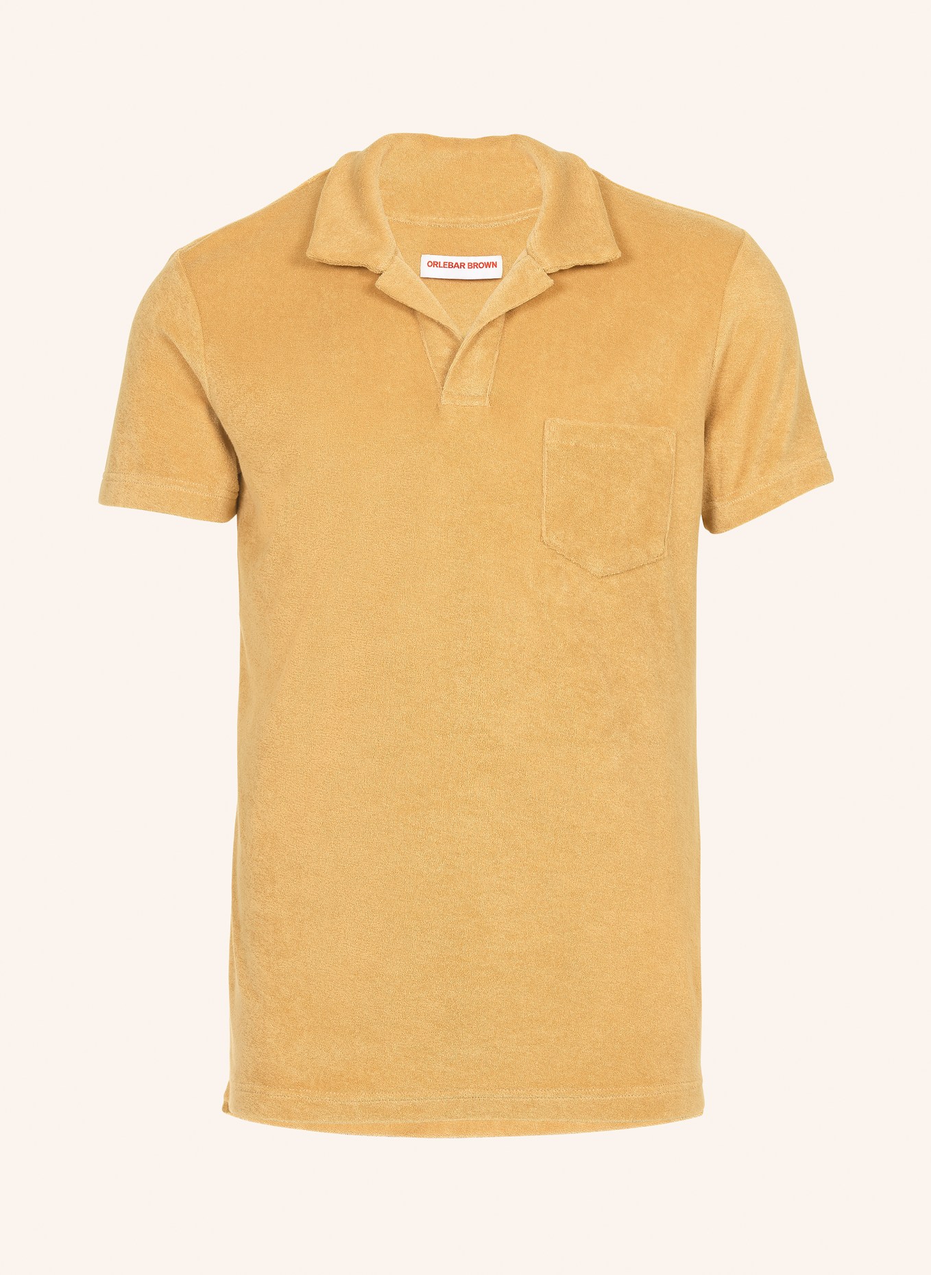 ORLEBAR BROWN Poloshirt TERRY, Farbe: CAMEL (Bild 1)