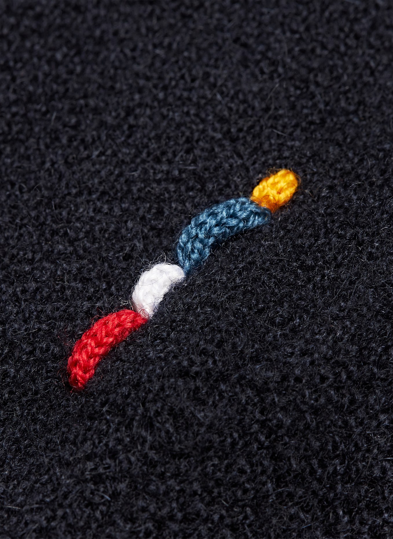 ORLEBAR BROWN Knit BRUNO CASHMERE, Farbe: DUNKELBLAU (Bild 3)
