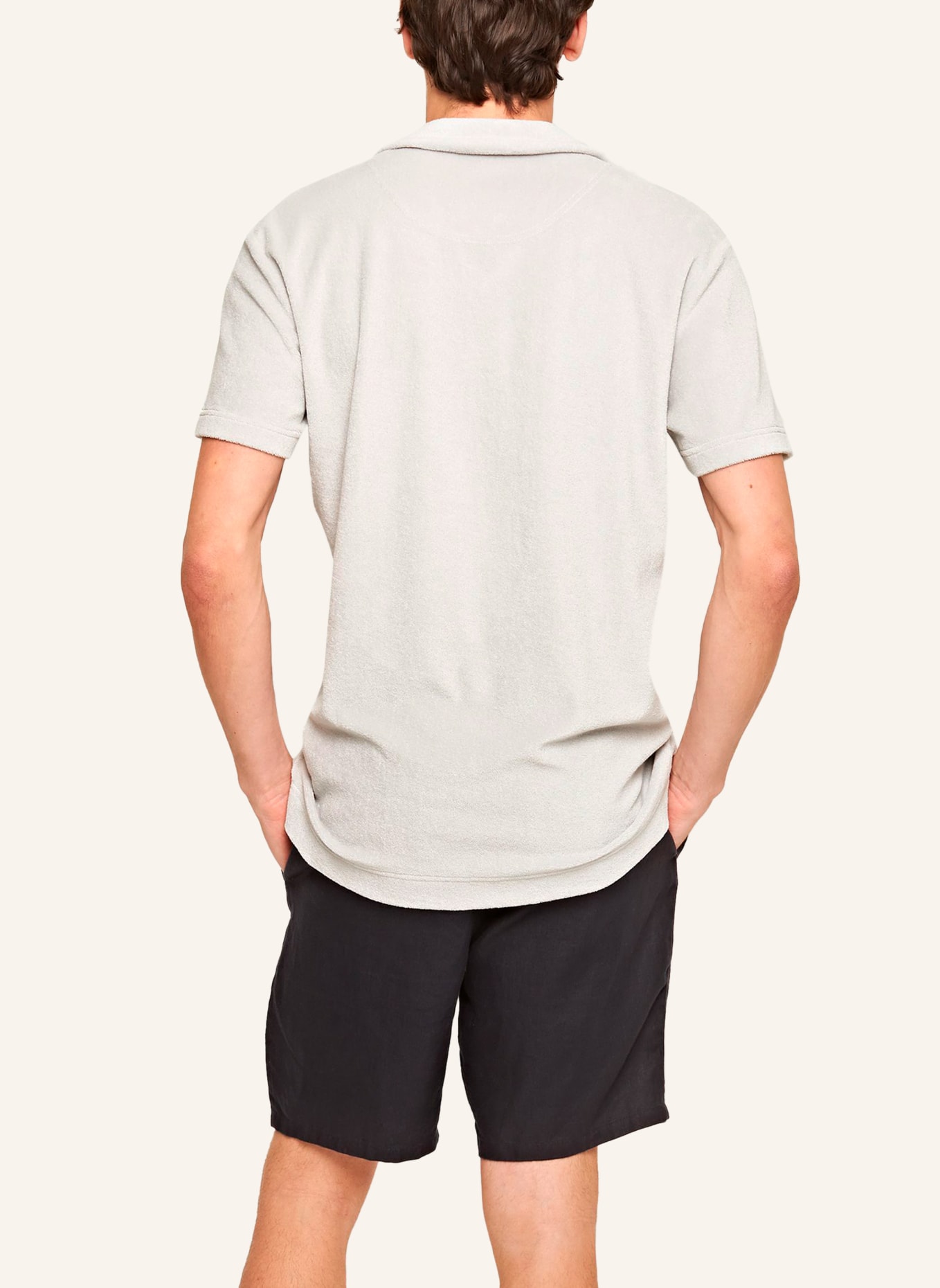 ORLEBAR BROWN Poloshirt TERRY, Farbe: HELLGRAU (Bild 2)