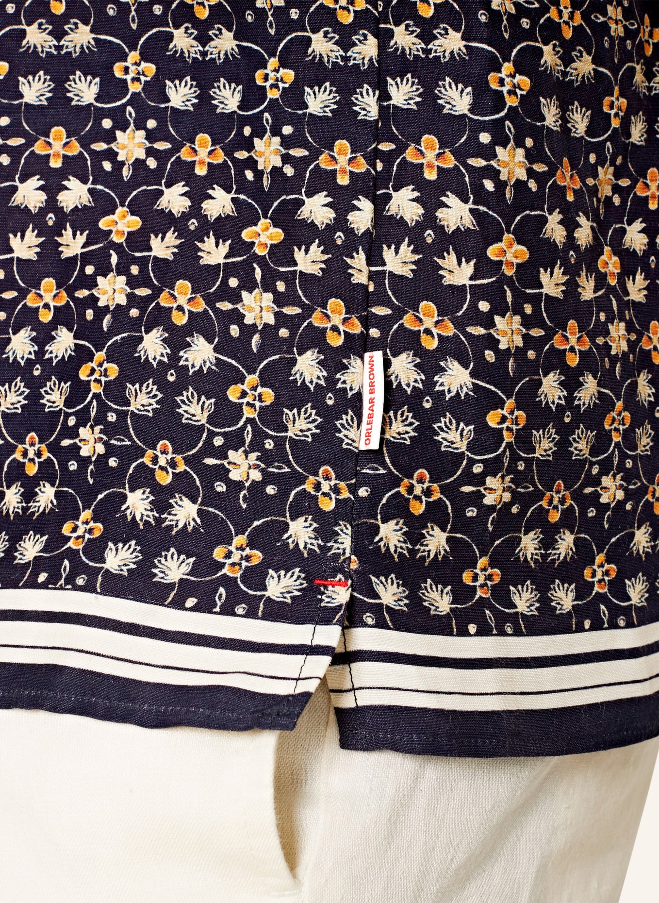 ORLEBAR BROWN Casual-Hemden HIBBERT FIORE, Farbe: DUNKELBLAU (Bild 3)