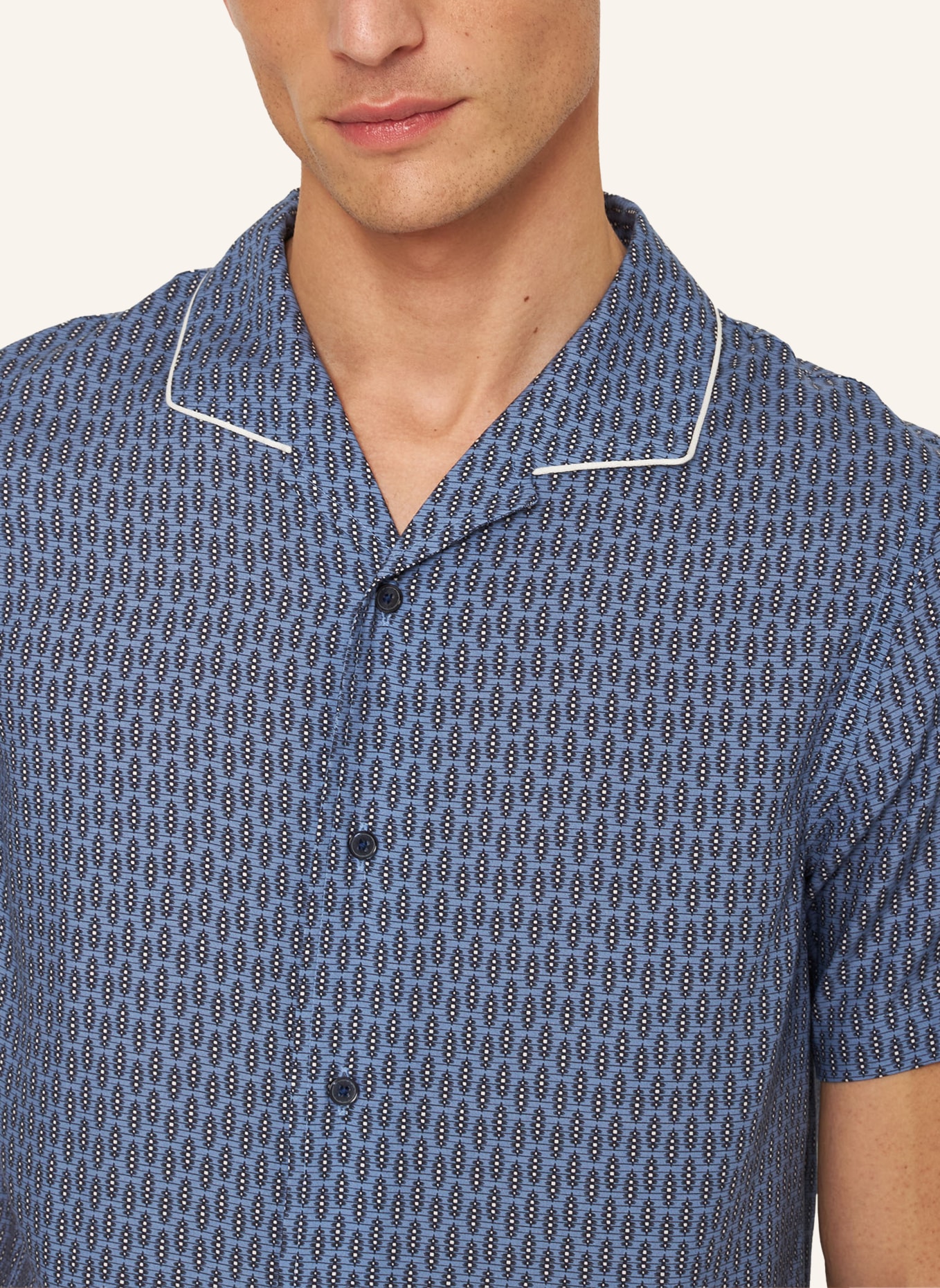 ORLEBAR BROWN Casual-Hemden HIBBERT PEREZ, Farbe: BLAU (Bild 3)