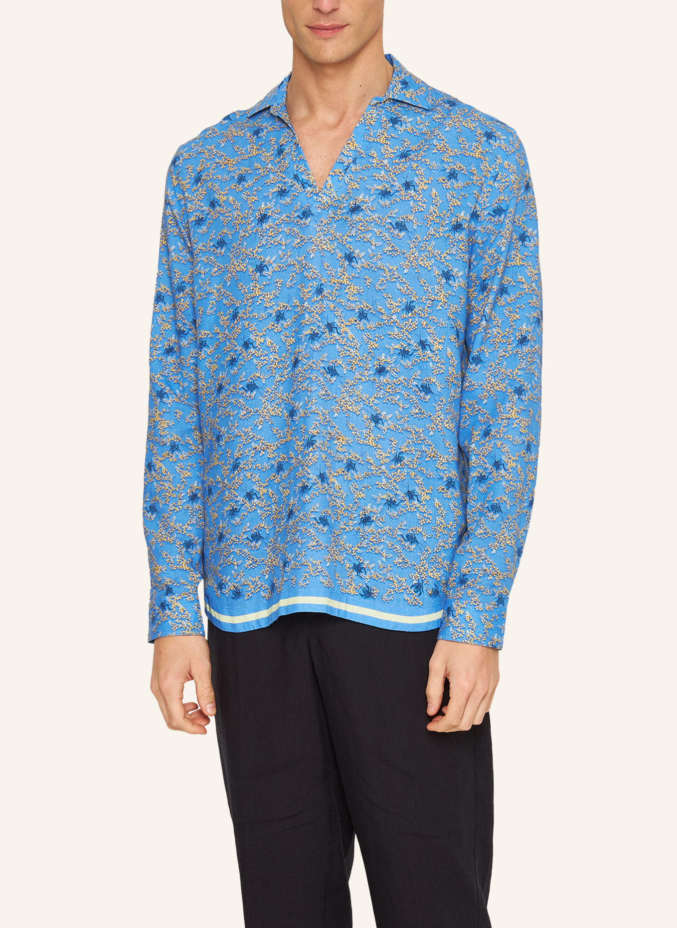 ORLEBAR BROWN Casual-Hemden RIDLEY WONDER FULL, Farbe: BLAU (Bild 4)