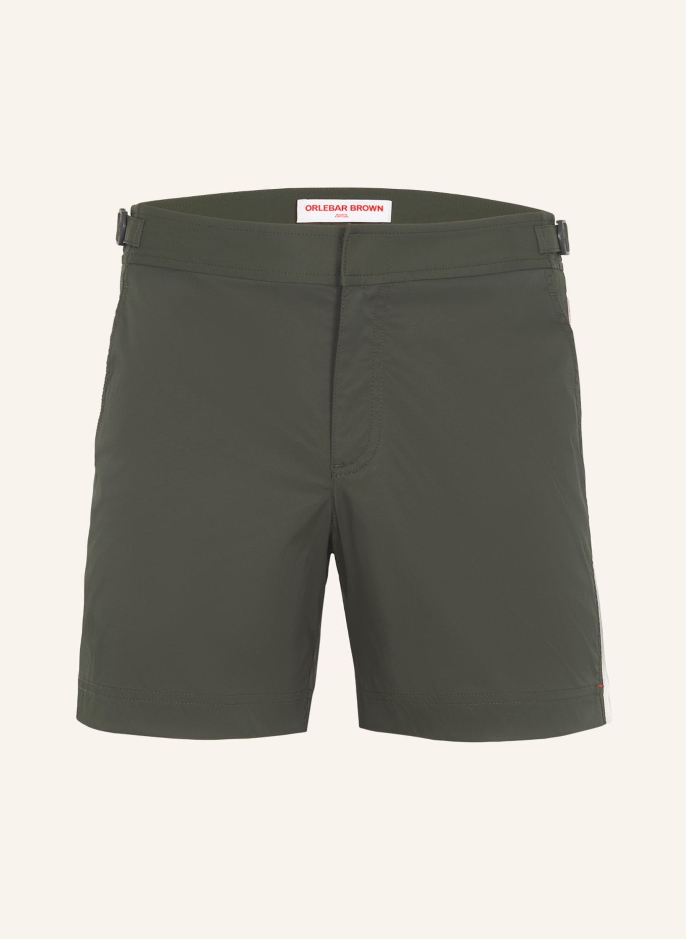 ORLEBAR BROWN Badeshorts BULLDOG STRETCH, Farbe: DUNKELGRÜN (Bild 1)