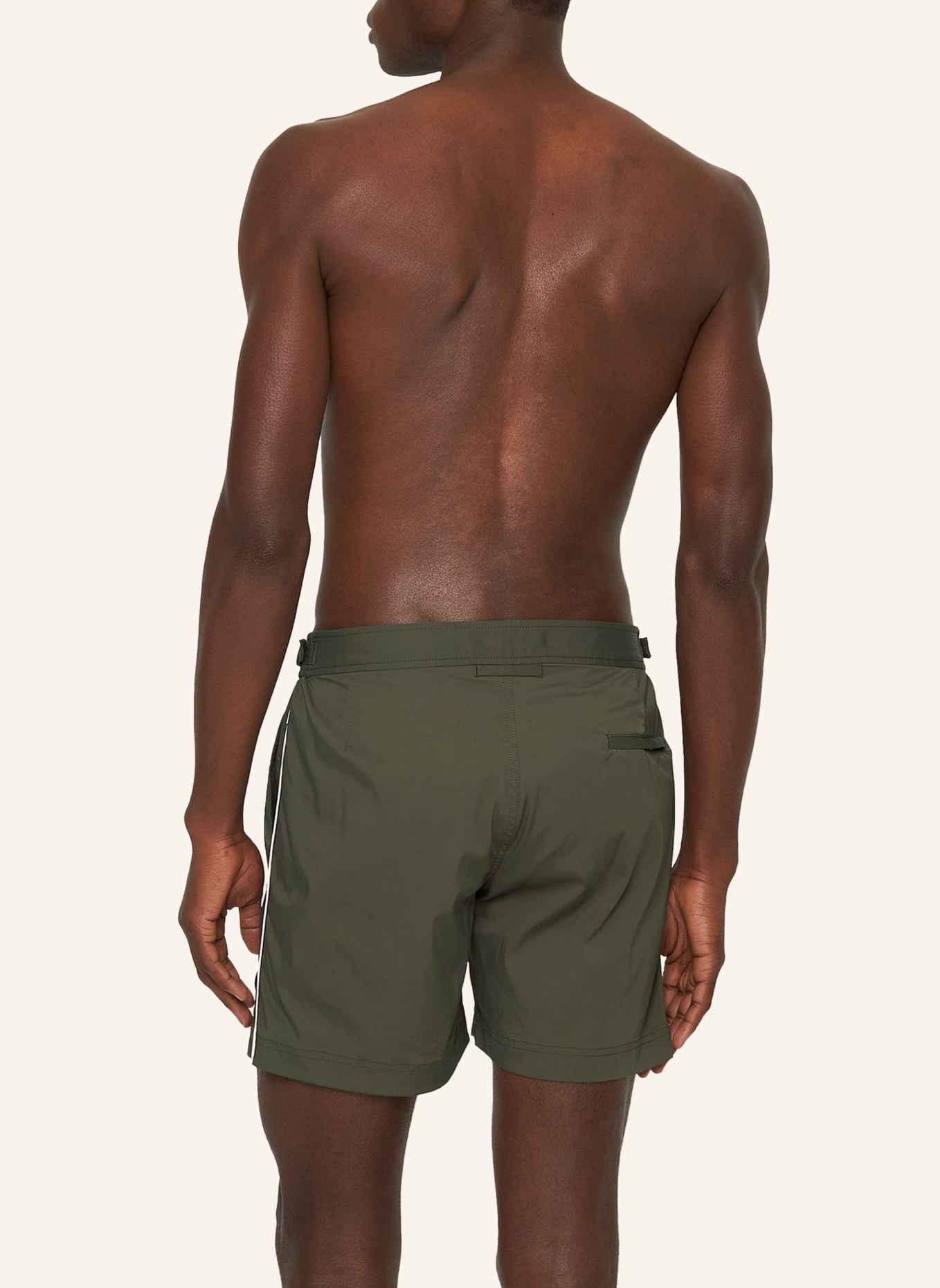 ORLEBAR BROWN Badeshorts BULLDOG STRETCH, Farbe: DUNKELGRÜN (Bild 2)