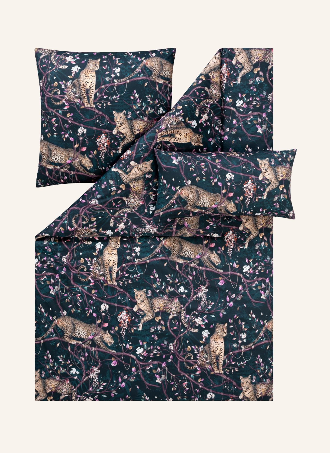 ESTELLA Bettwäsche LEONIDA: BLAU