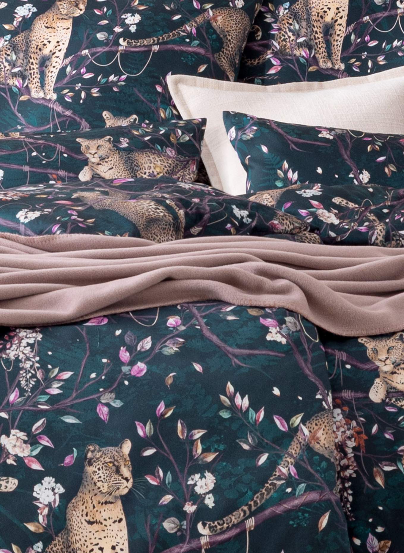 ESTELLA Bettwäsche LEONIDA: BLAU