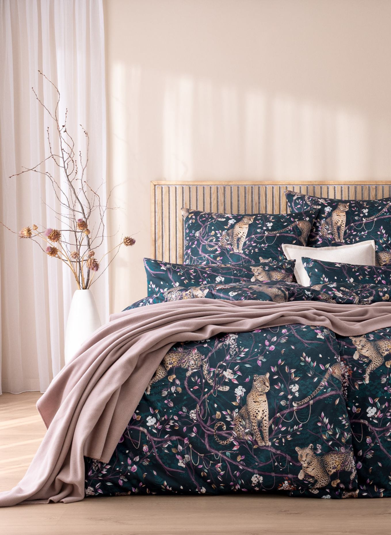 ESTELLA Bettwäsche LEONIDA: BLAU