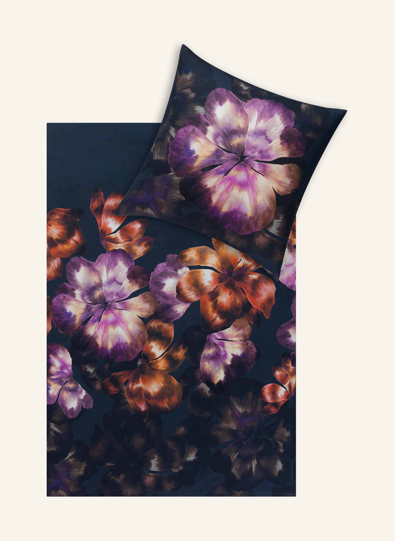 ESTELLA Bettwäsche EMILIA: DUNKELBLAU