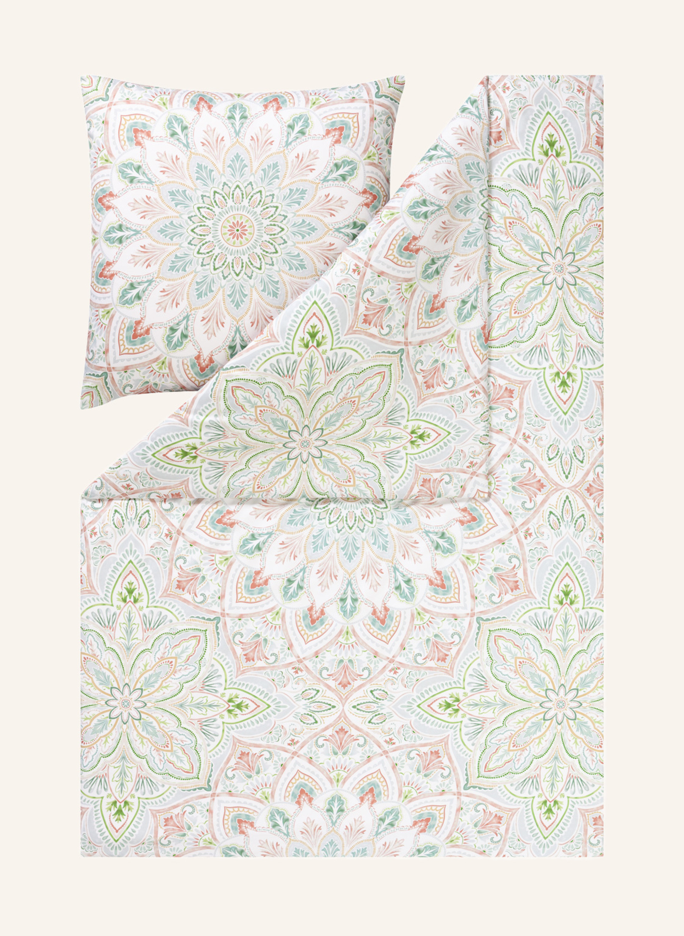 ESTELLA Bettwäsche JAMIRO: HELLGRÜN/ GRÜN