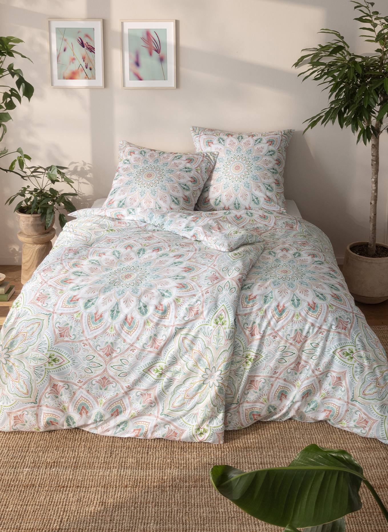 ESTELLA Bettwäsche JAMIRO: HELLGRÜN/ GRÜN