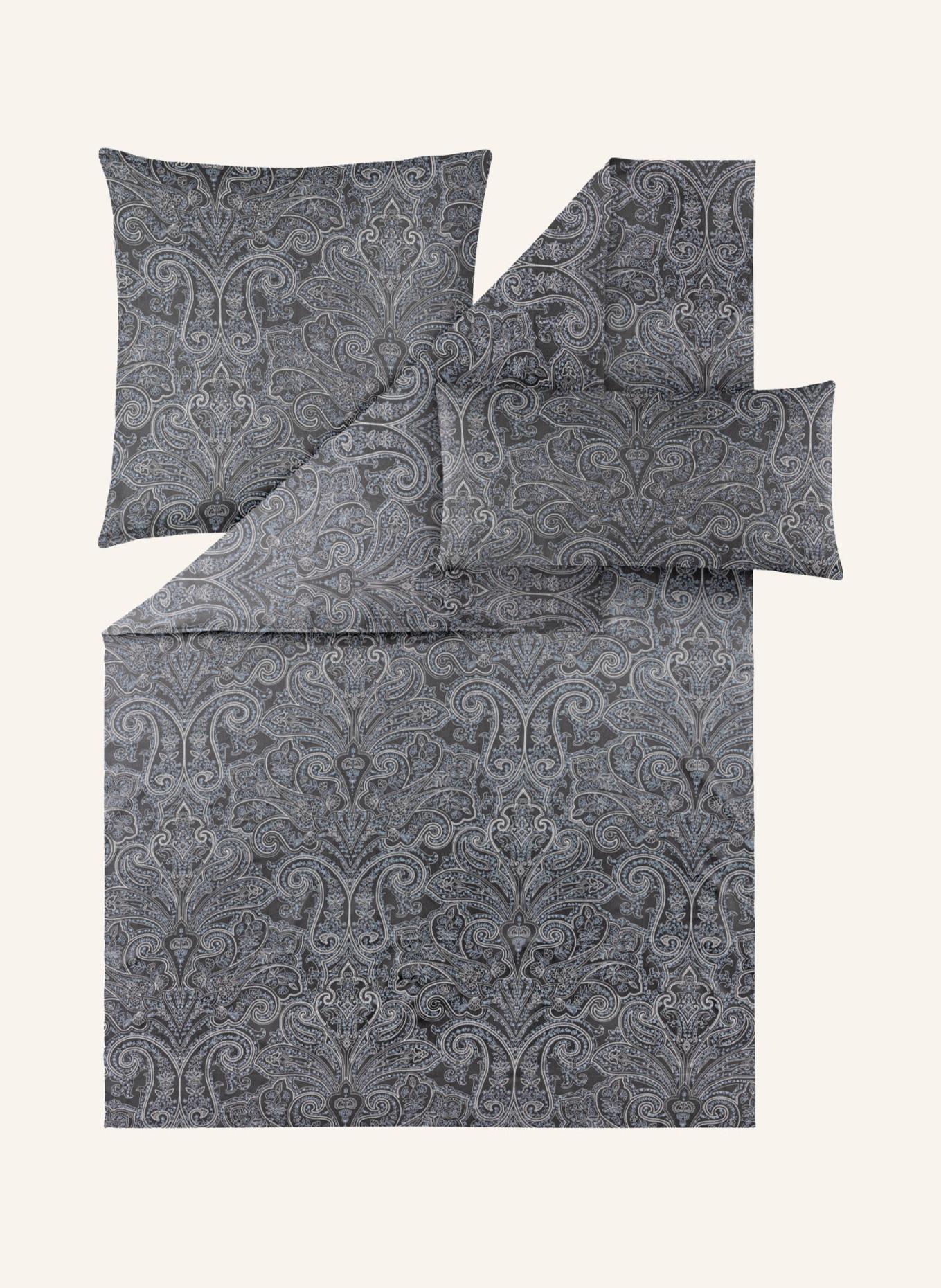 ESTELLA Bettwäsche HELENE: DUNKELGRAU/ SCHWARZ