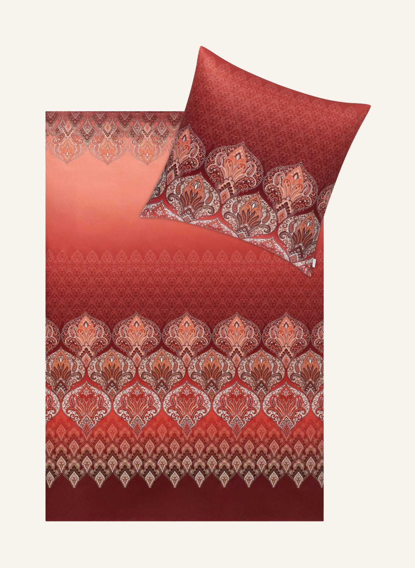 ESTELLA Bettwäsche SOPHIA: DUNKELROT/ DUNKELLILA