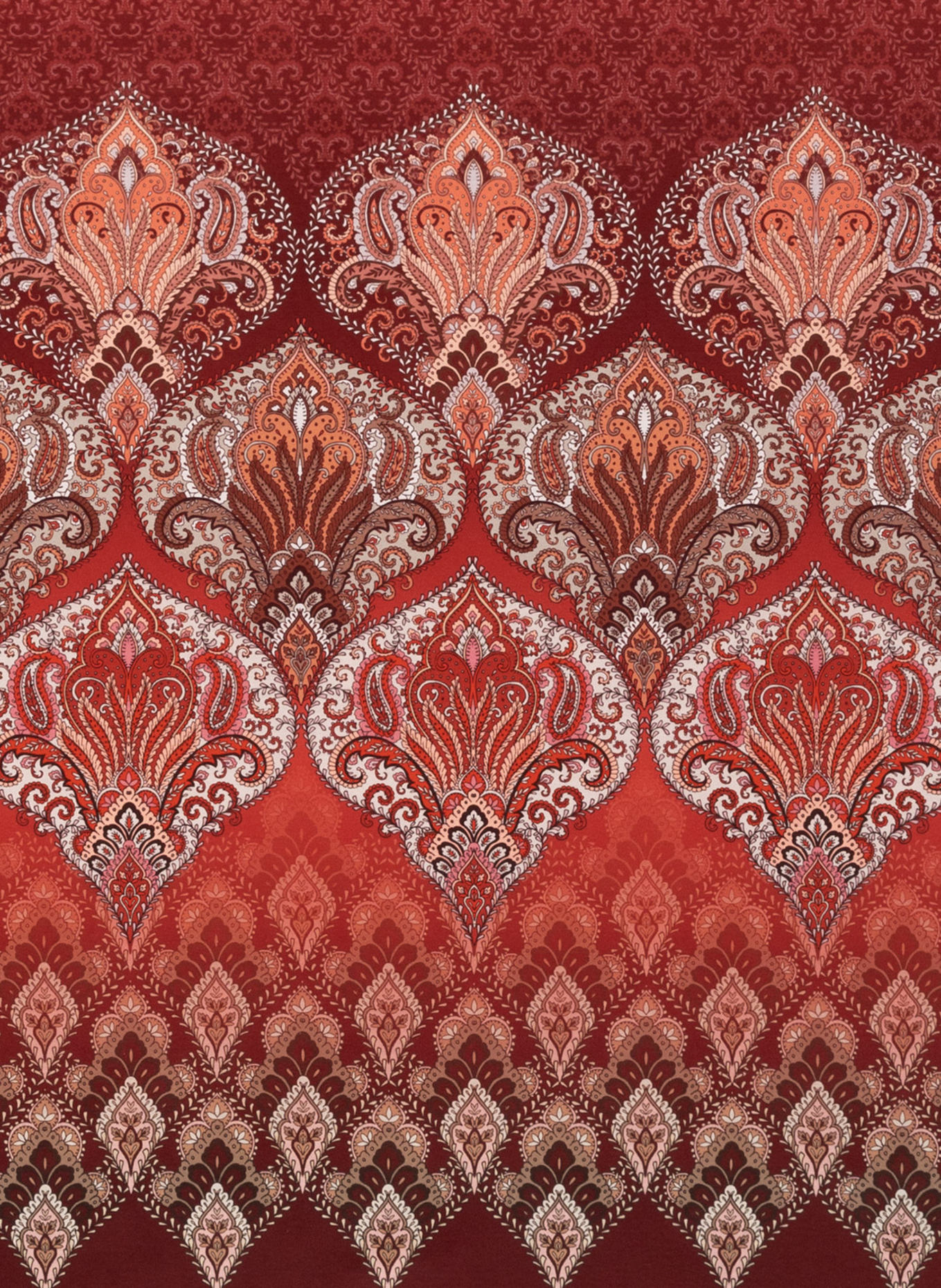 ESTELLA Bettwäsche SOPHIA: DUNKELROT/ DUNKELLILA