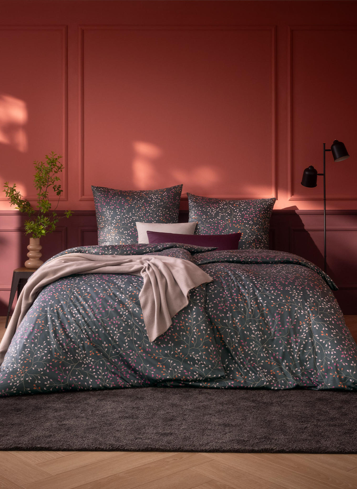 ESTELLA Bettwäsche ALINE: GRAU