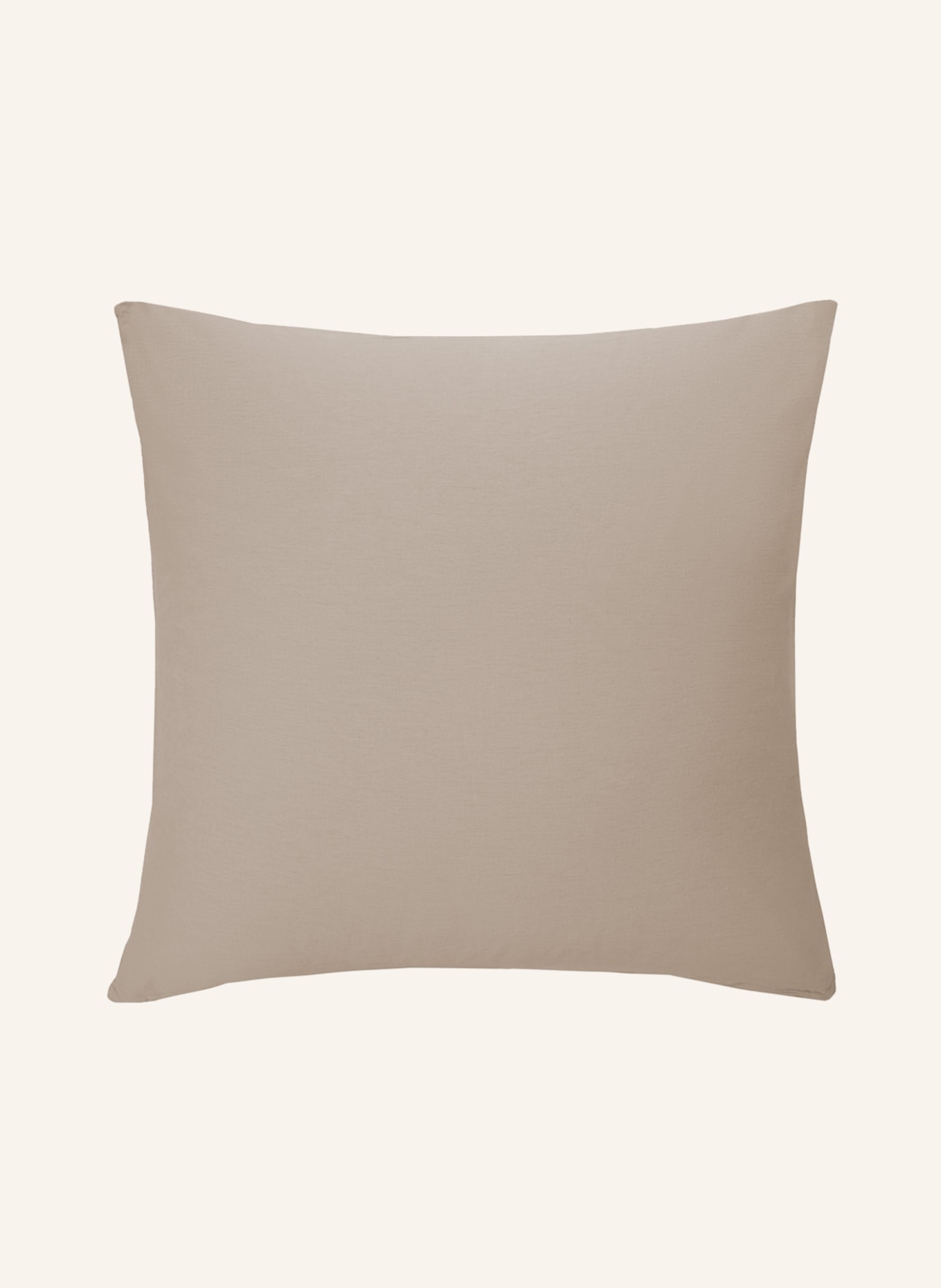 ROYFORT Kissenbezug BAUMWOLLE-CASHMERE, Farbe: TAUPE (Bild 1)