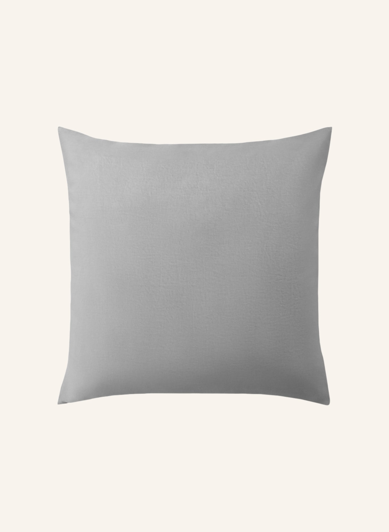 ROYFORT Bettwäsche-Set LEINEN: HELLGRAU