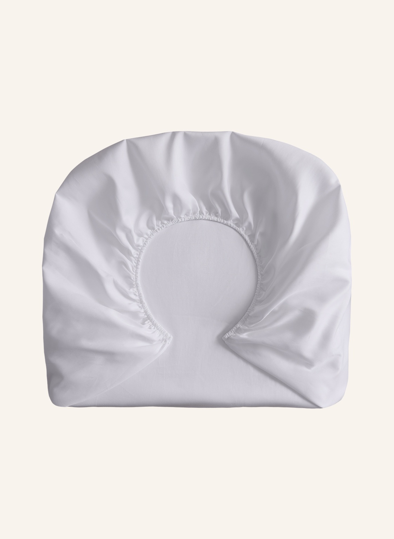 ROYFORT Spannbettlaken BAUMWOLLE: WEISS