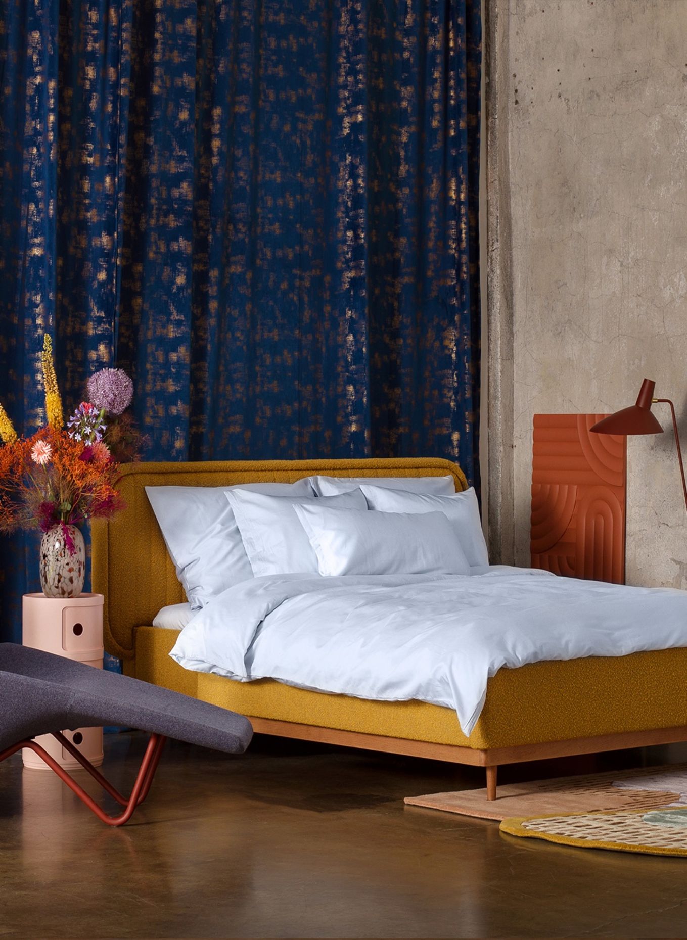 ROYFORT Kissenbezug BAUMWOLLE: HELLBLAU