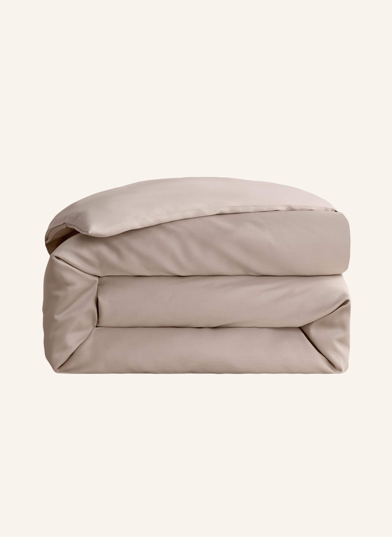 ROYFORT Bettbezug BAUMWOLLE: TAUPE