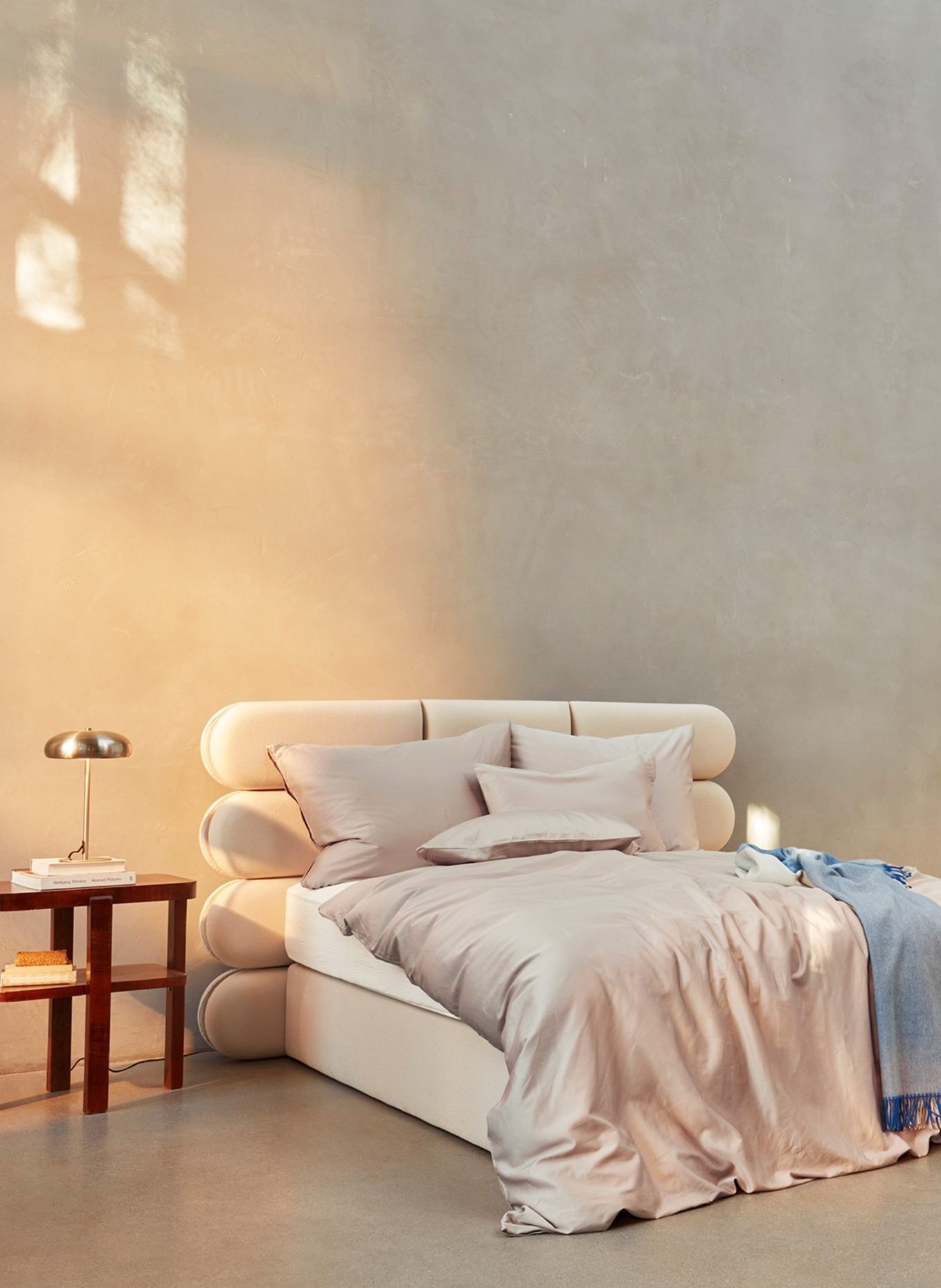 ROYFORT Kissenbezug BAUMWOLLE: TAUPE