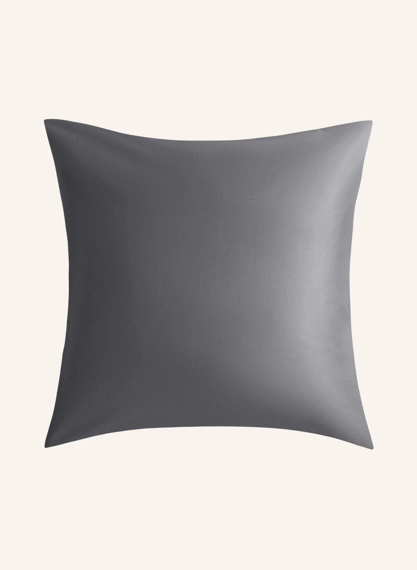 ROYFORT Kissenbezug BAUMWOLLE: DUNKELGRAU