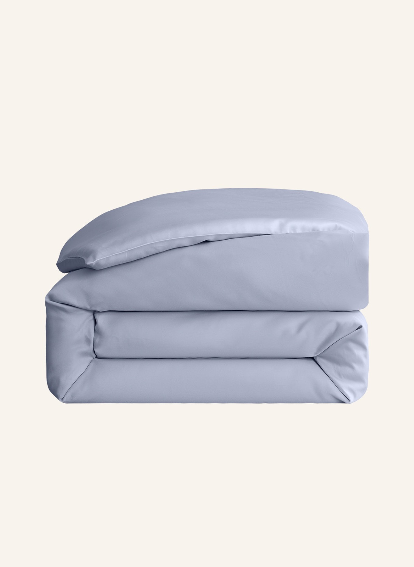 ROYFORT Bettbezug BAUMWOLLE: HELLBLAU