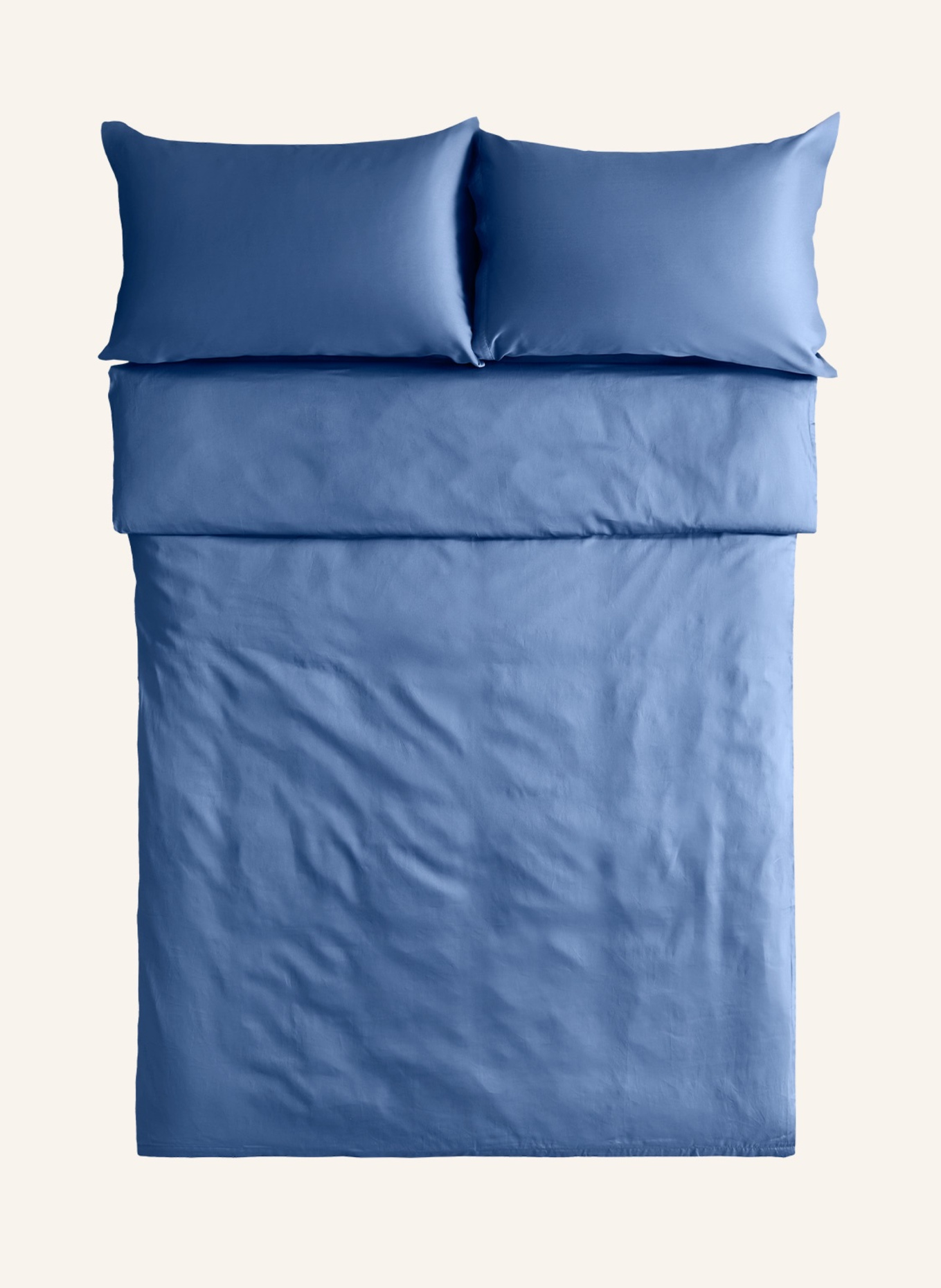 ROYFORT Kissenbezug BAUMWOLLE: BLAU