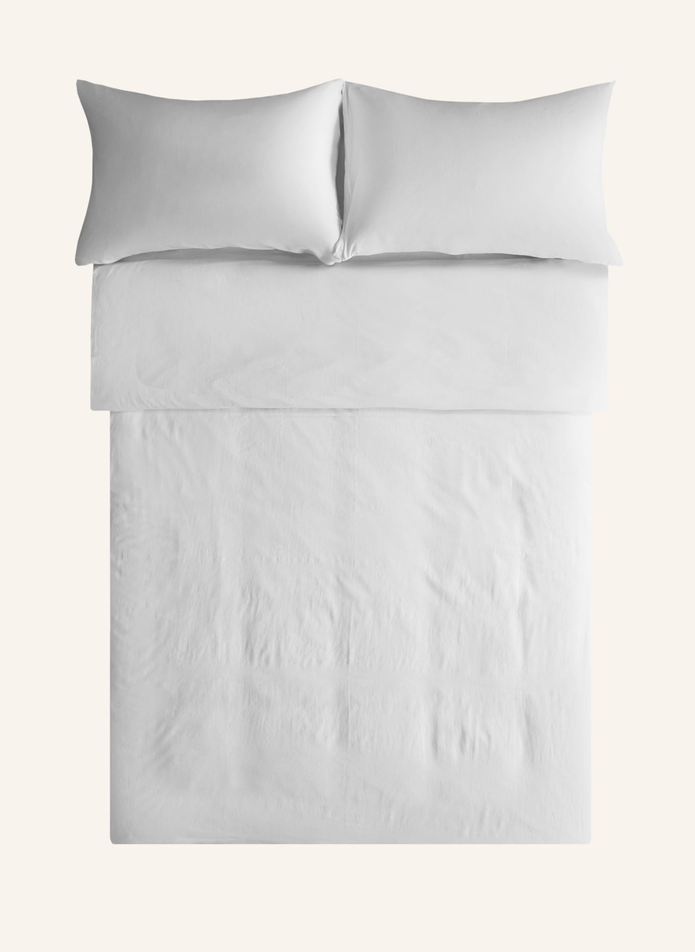 ROYFORT Kissenbezug BAUMWOLLE-CASHMERE: WEISS