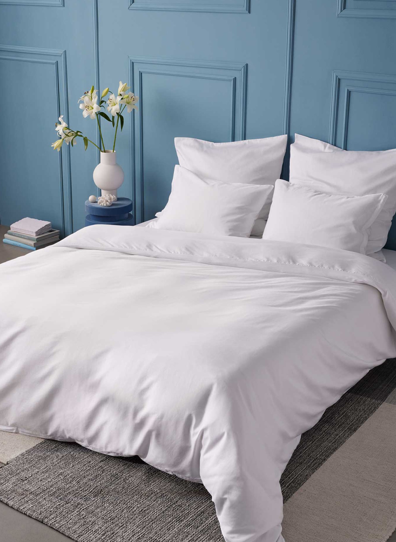 ROYFORT Bettbezug PRESTIGE aus Baumwolle, Farbe: WEISS (Bild 5)