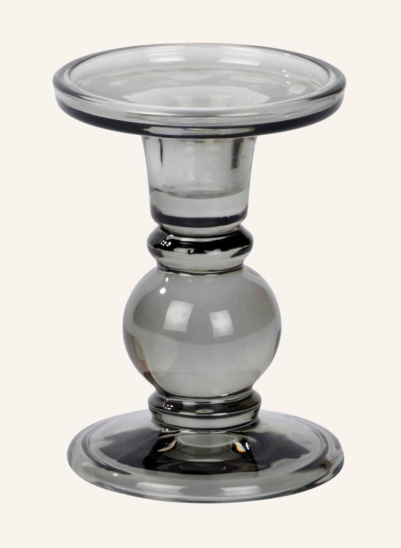 LAMBERT 4er Set Kerzenhalter ANDRATX, Farbe: GRAU (Bild 1)