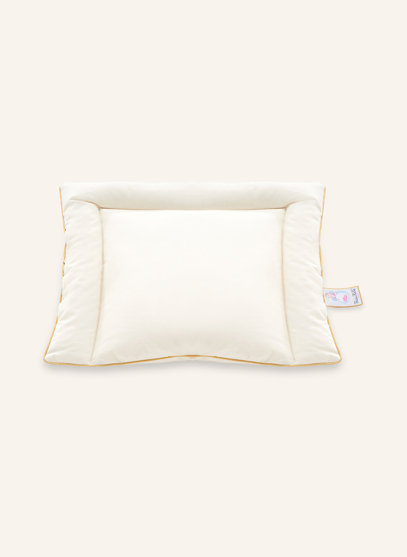 FRAU HOLLE Babykopfkissen BABY: WEISS