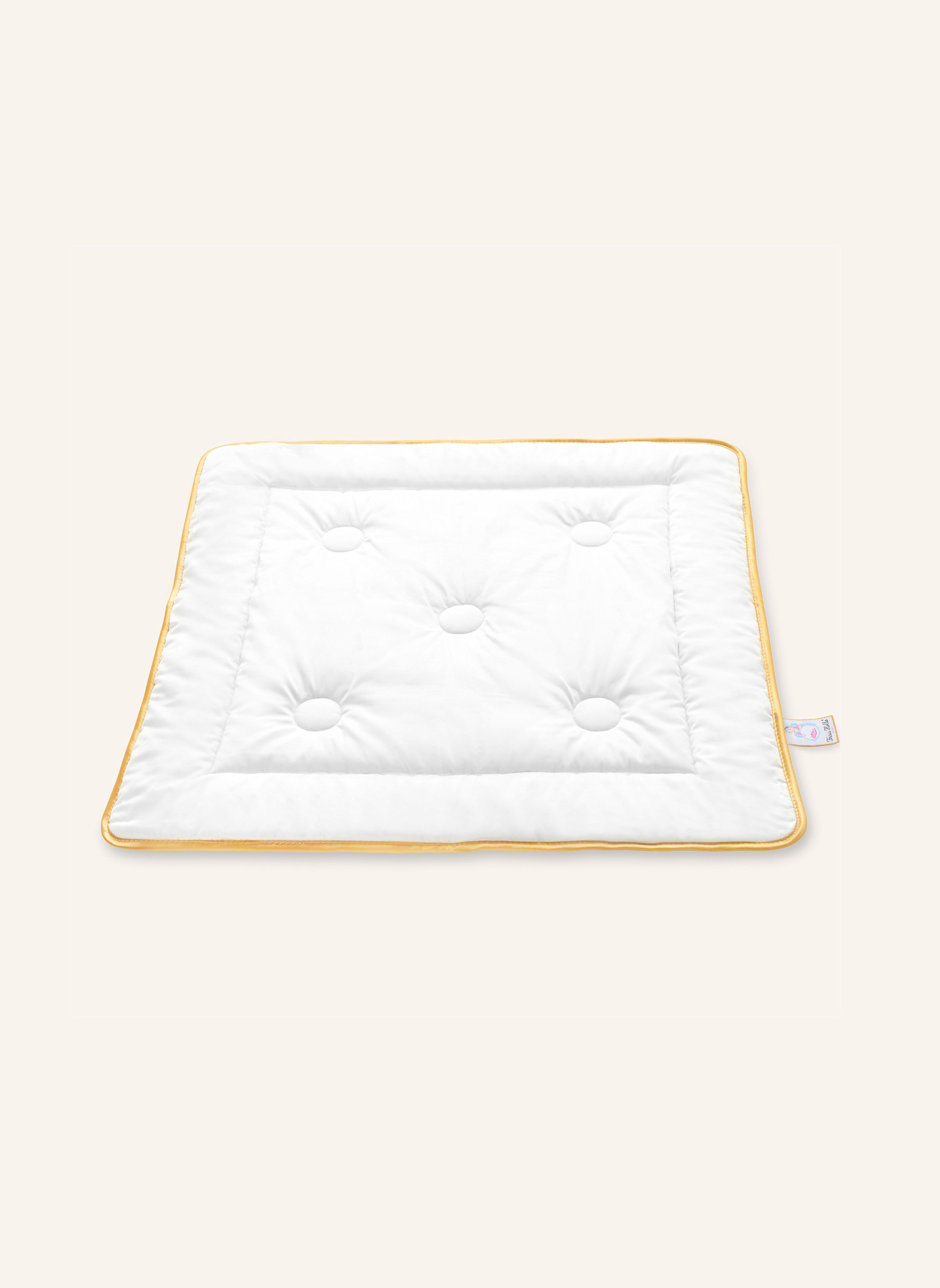 FRAU HOLLE Babybettdecke BABYS: WEISS