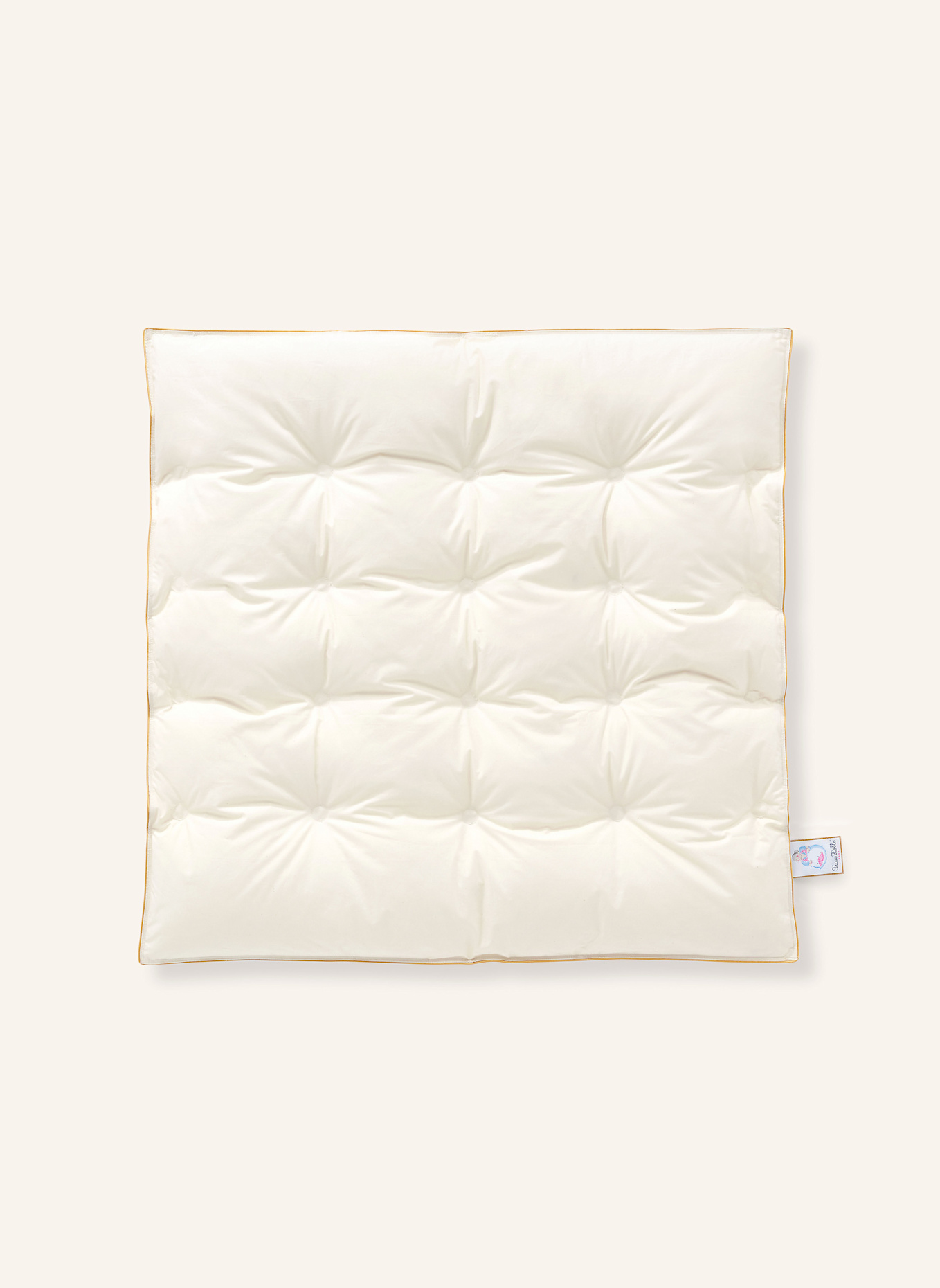 FRAU HOLLE Babybettdecke BABY: WEISS