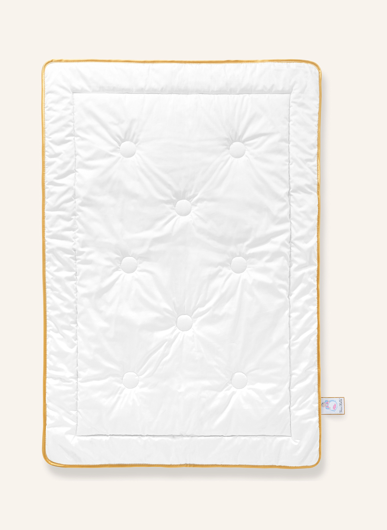 FRAU HOLLE Kinderbettdecke KIDDYS: WEISS