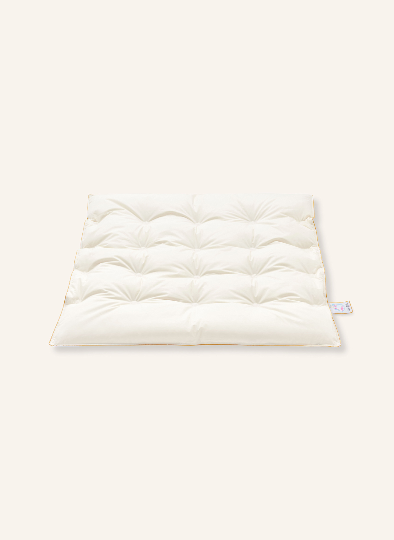 FRAU HOLLE Babybettdecke BABY: WEISS