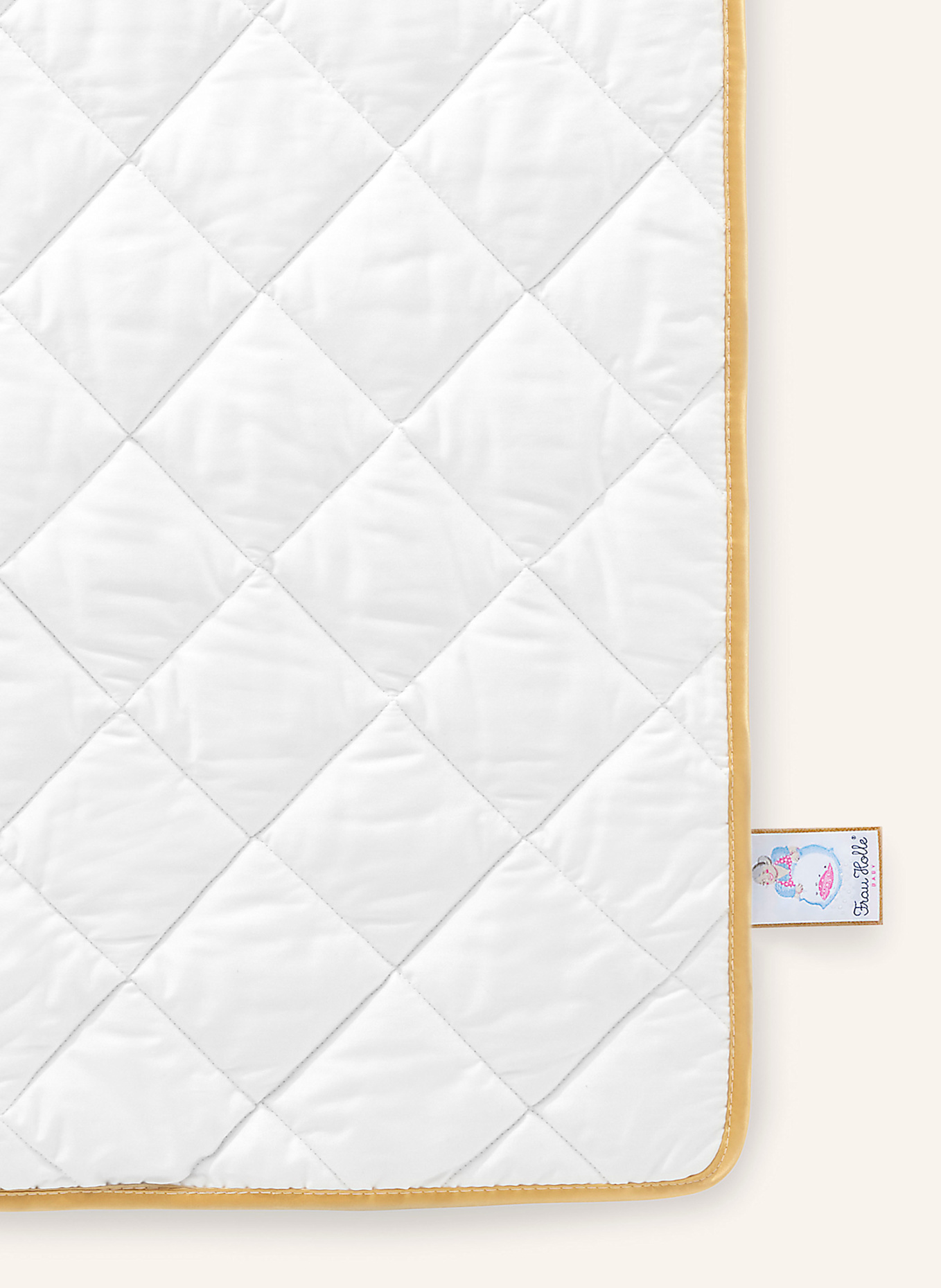 FRAU HOLLE Matratzenauflage BABY: WEISS