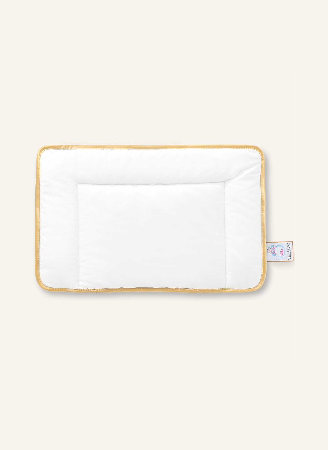 FRAU HOLLE Kinderkopfkissen KIDDYS: WEISS