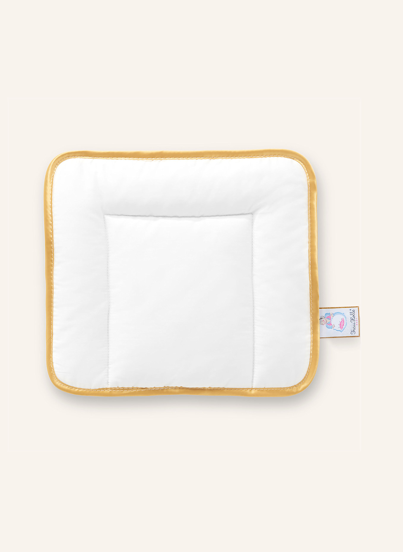 FRAU HOLLE Babykopfkissen BABY: WEISS