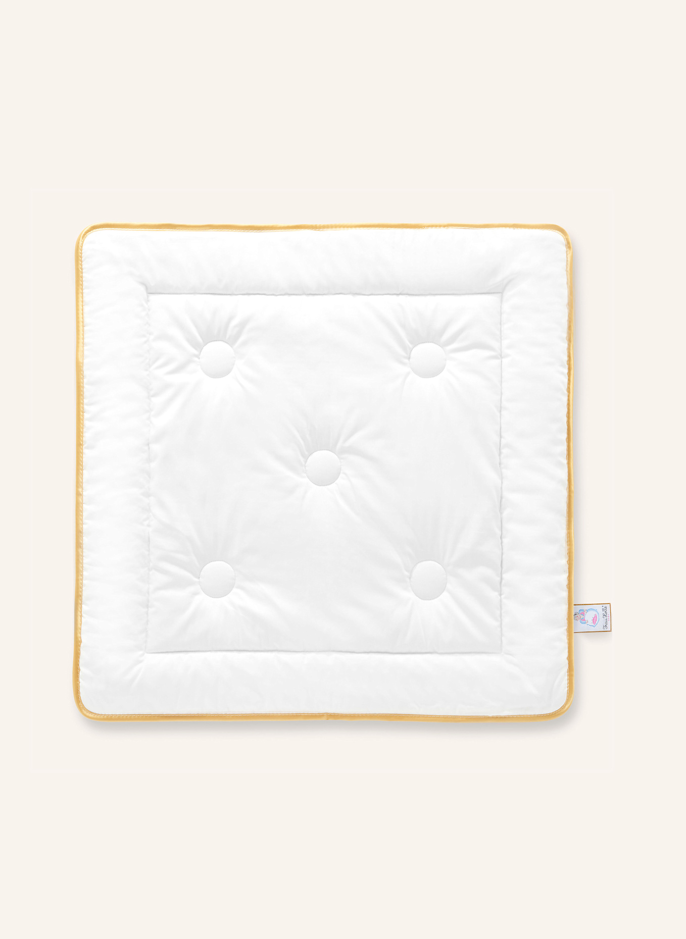 FRAU HOLLE Babybettdecke BABY: WEISS