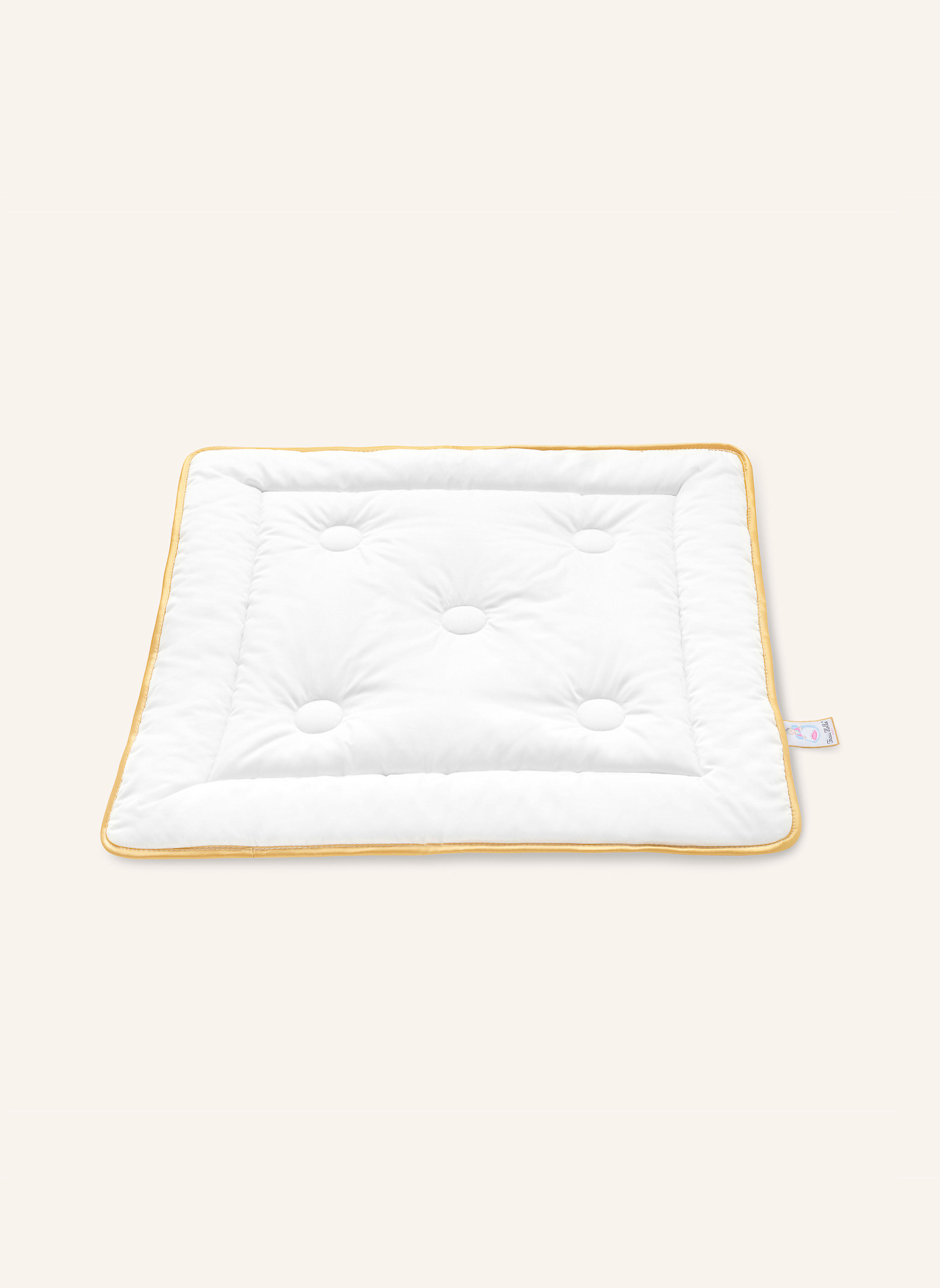 FRAU HOLLE Babybettdecke BABY: WEISS