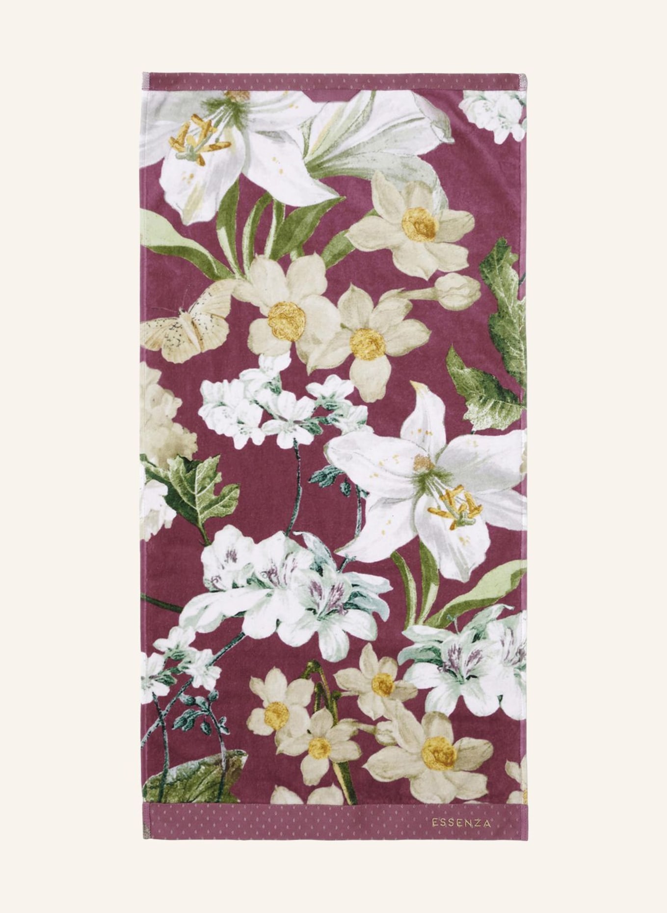 ESSENZA Handtuch ROSALEE, Farbe: LILA (Bild 1)