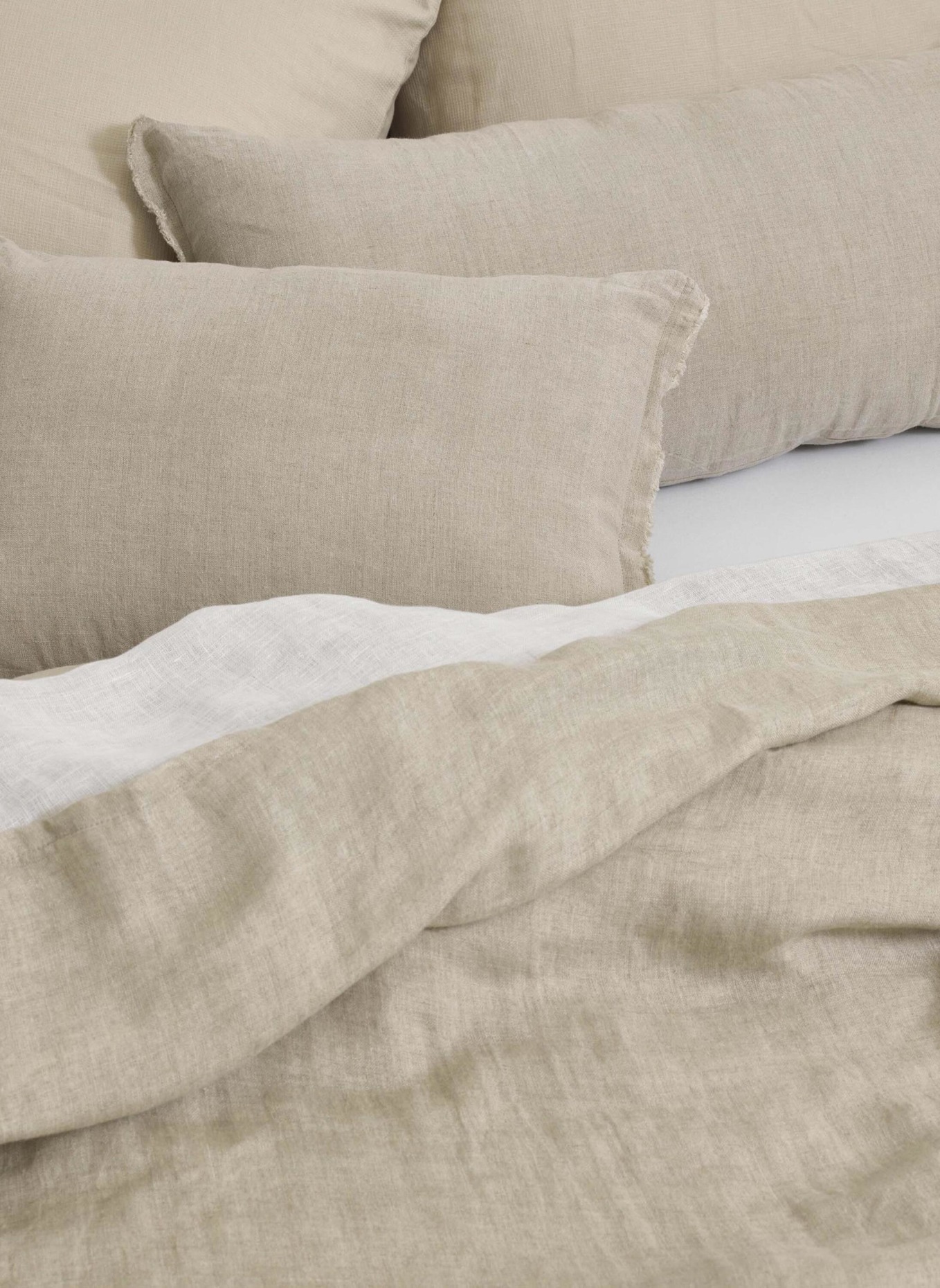 Marc O'Polo Tagesdecke LINKA: CAMEL/ TAUPE