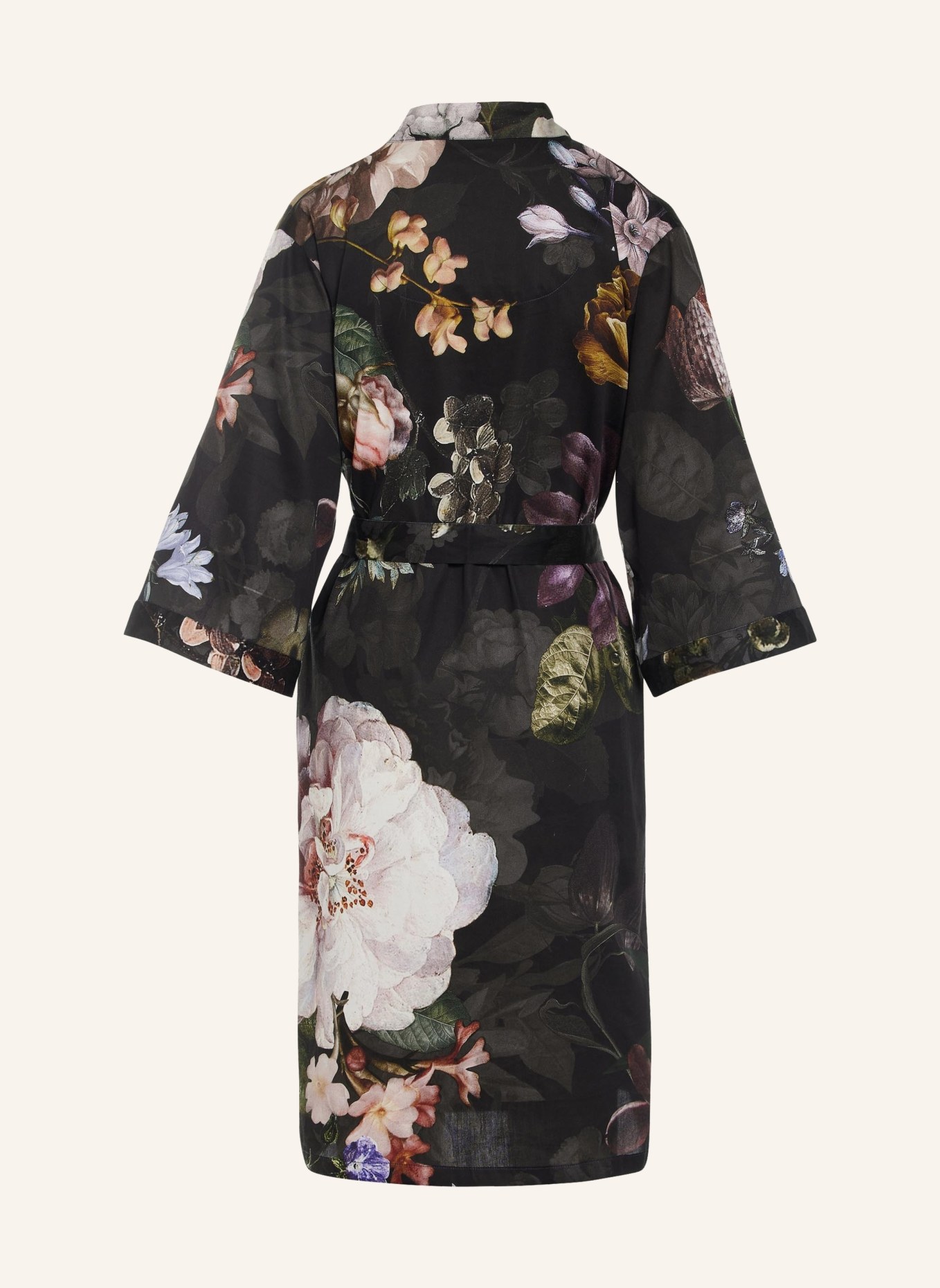 ESSENZA Kimono SARAI FLEUR FESTIVE, Farbe: SCHWARZ (Bild 2)