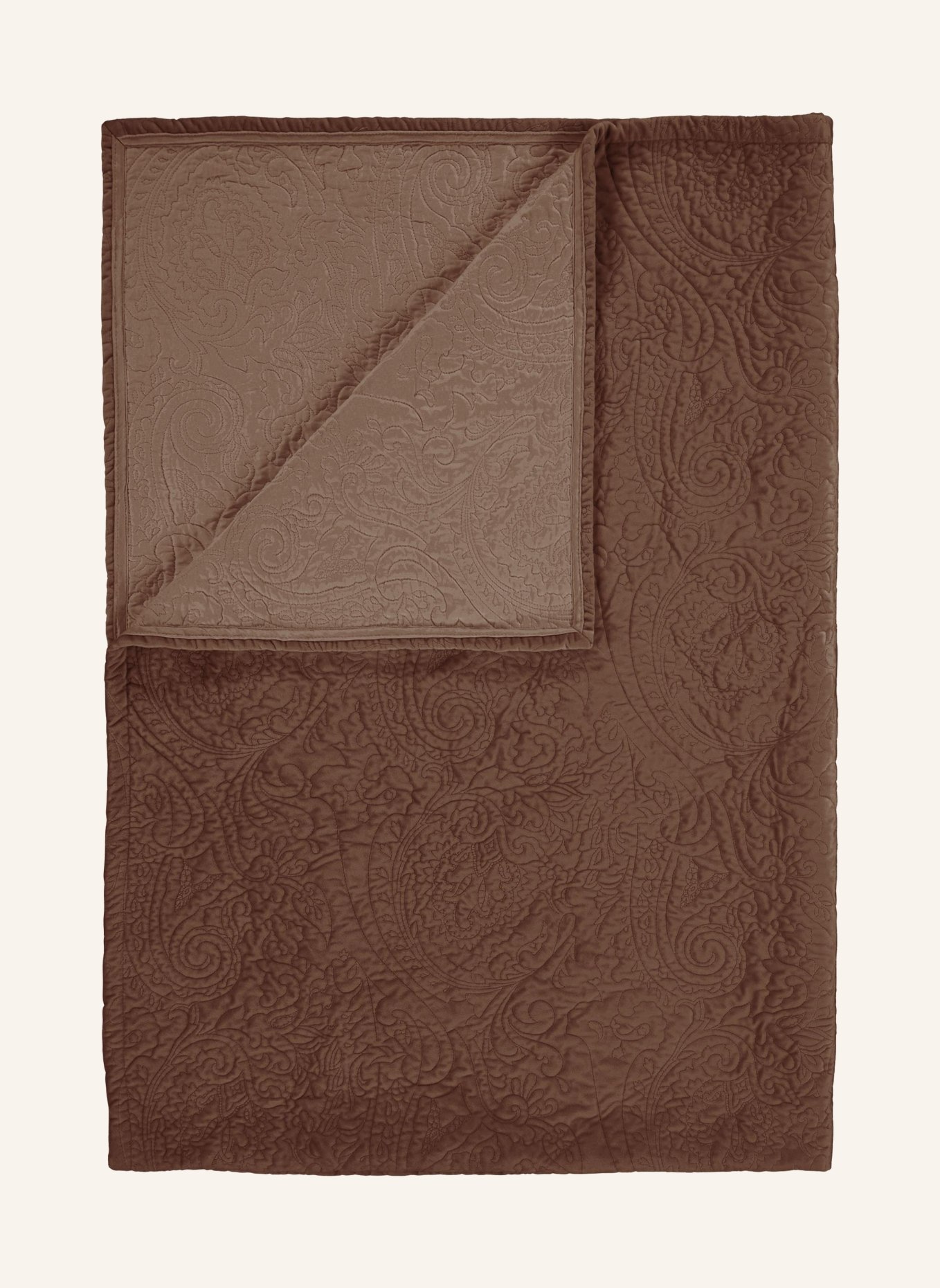 ESSENZA Tagesdecke ROEBY: BRAUN